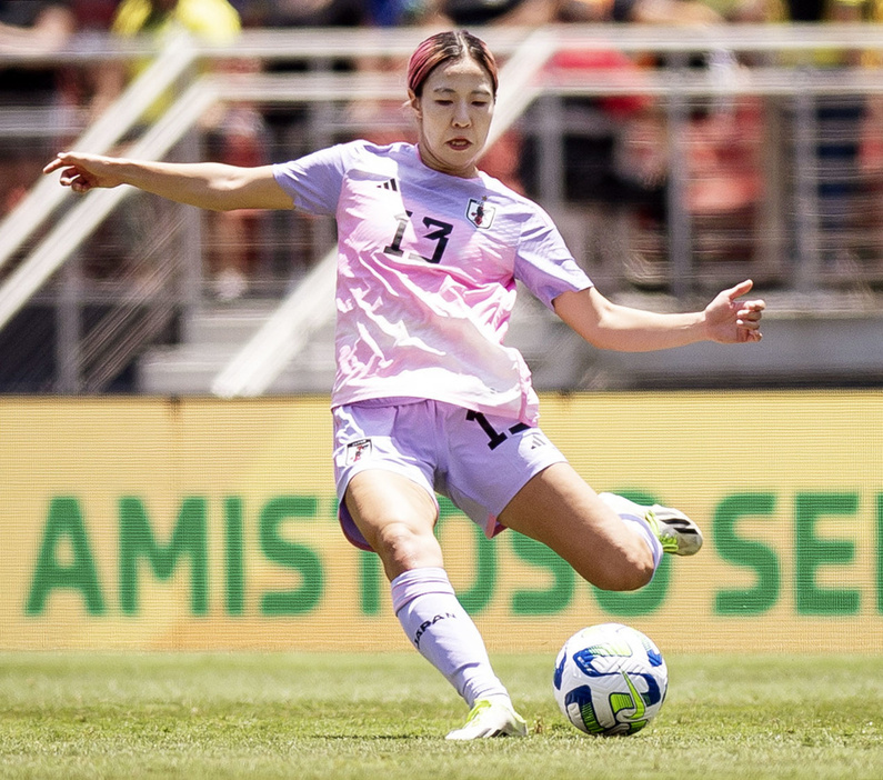 サッカー女子「なでしこジャパン」のFW遠藤純