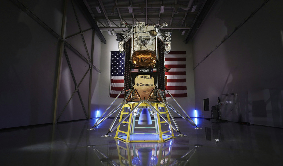 米宇宙企業インテュイティブ・マシンズの月着陸船「ノバC」（同社提供・共同）