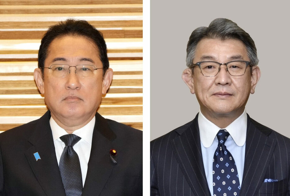 岸田文雄首相、武田良太氏