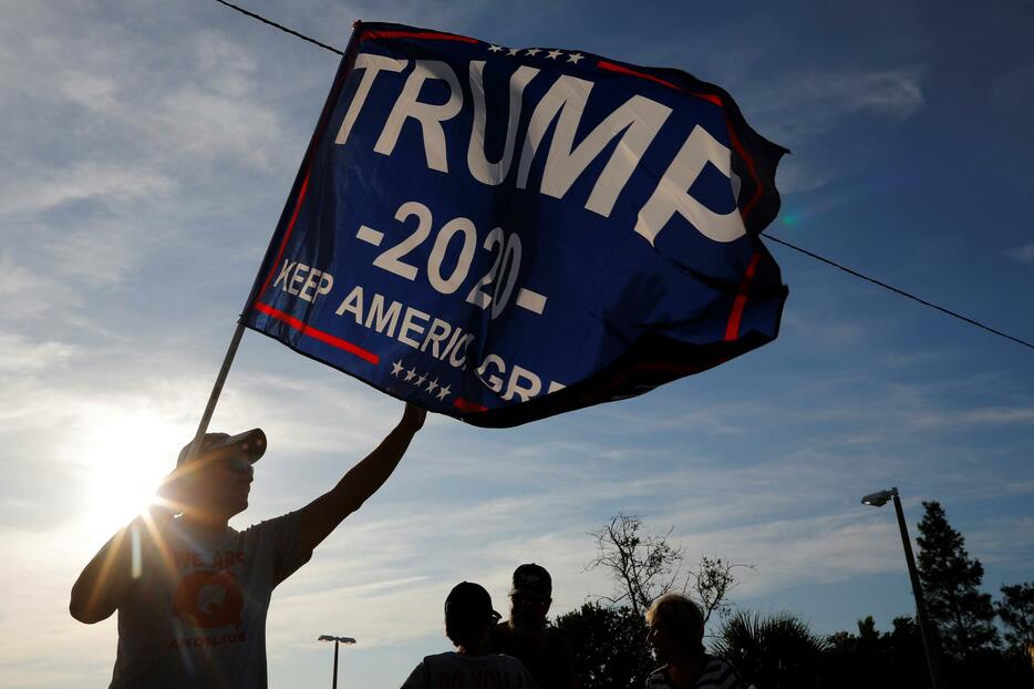 トランプ米大統領は2020年の大統領選に再出馬する意向を正式に表明している（写真：ロイター／アフロ）