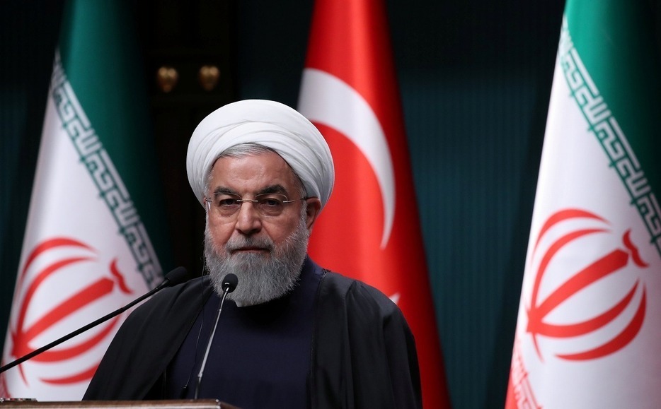 [写真]イランのロウハニ大統領（ロイター/アフロ）