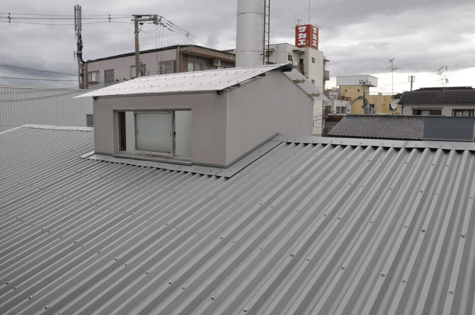 ［写真］張り替えた屋根