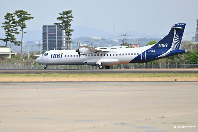 新潟－仙台線を1月から減便するトキエア＝24年4月26日 PHOTO: Tadayuki YOSHIKAWA/Aviation Wire