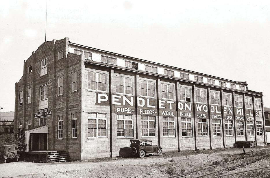 1909年当時のPENDLETONの工場