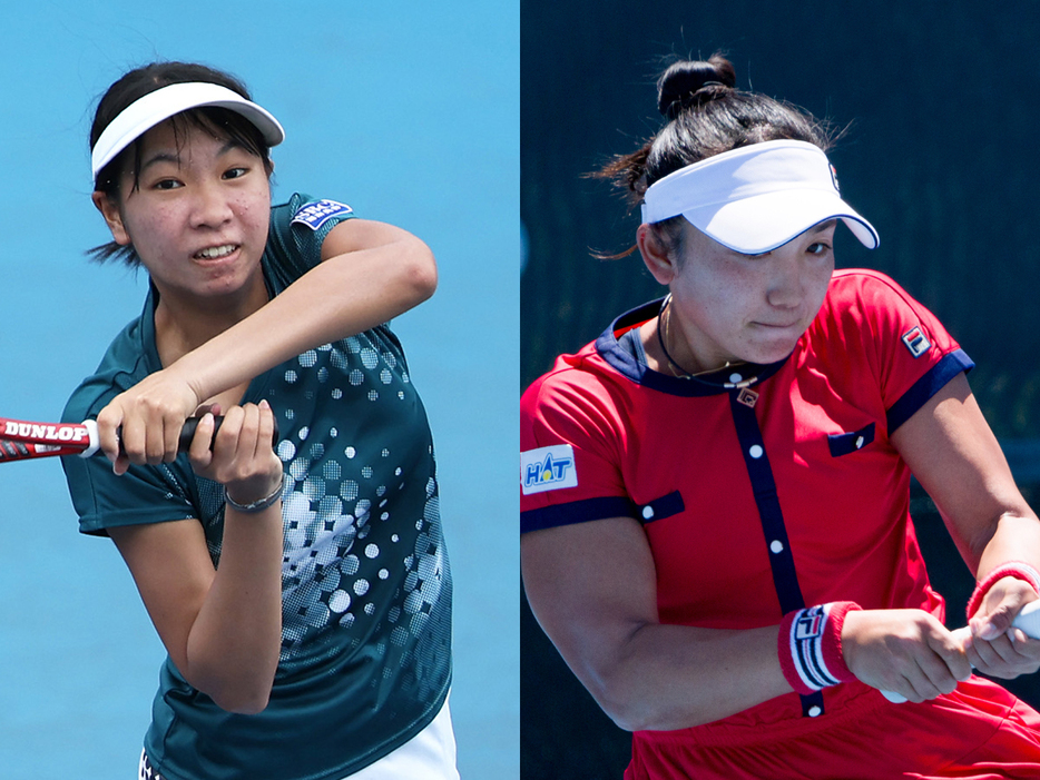 写真は伊藤あおい（SBC メディカルグループ／左）と岡村恭香（橋本総業ホールディングス）（Getty Images）