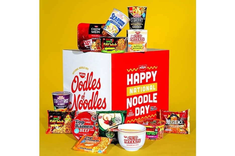 National Noodle Dayに米国日清が販売する限定パックで、即席麺を買いだめしよう（Nissin Foods USA）