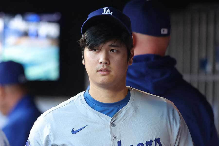 ドジャースの大谷翔平【写真：ロイター】