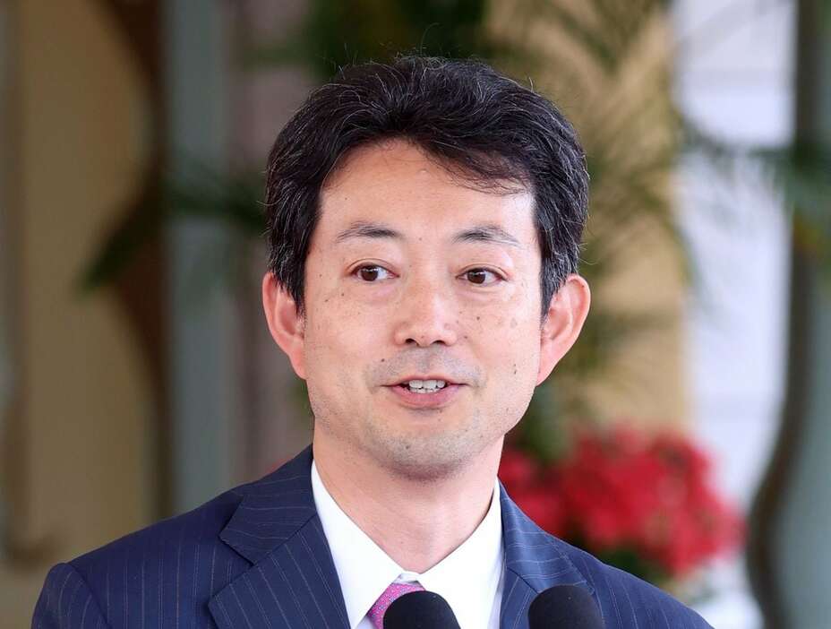 千葉県の熊谷俊人知事（松井英幸撮影）