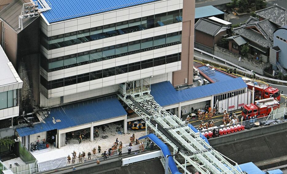 火事のあった江戸川ボートレース場