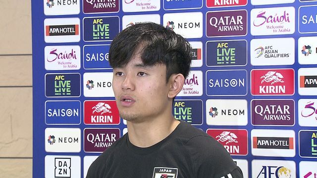 サッカー日本代表MF久保建英選手