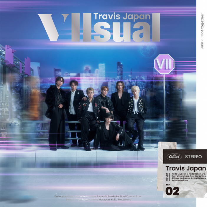 Travis Japanの12月4日リリース2ndアルバム『VIIsual』ジャケット