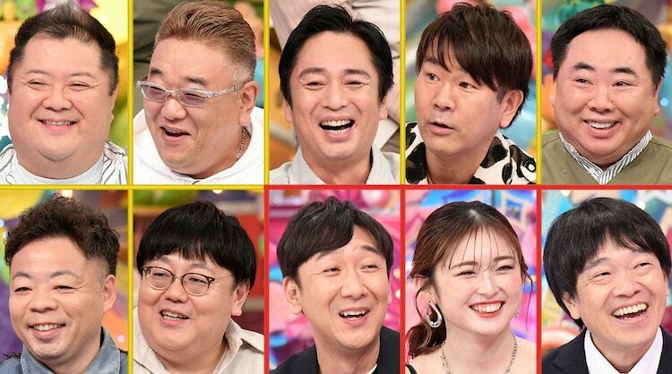 「アメトーーク！」の「おじさんなのに甘い物大好き芸人」出演者たち