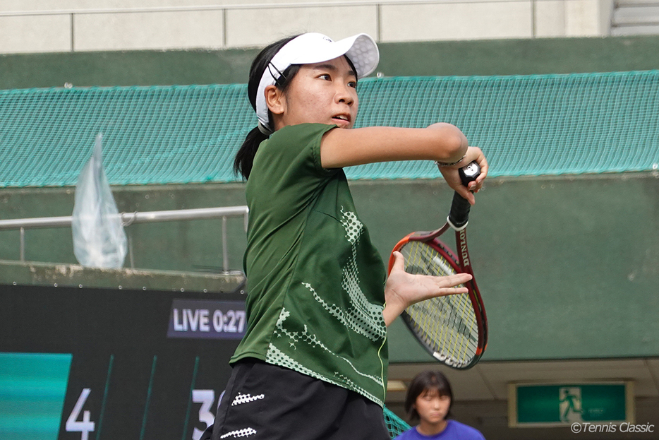 伊藤あおいがツアーデビュー戦で4強の快挙（写真：Tennis Classic）