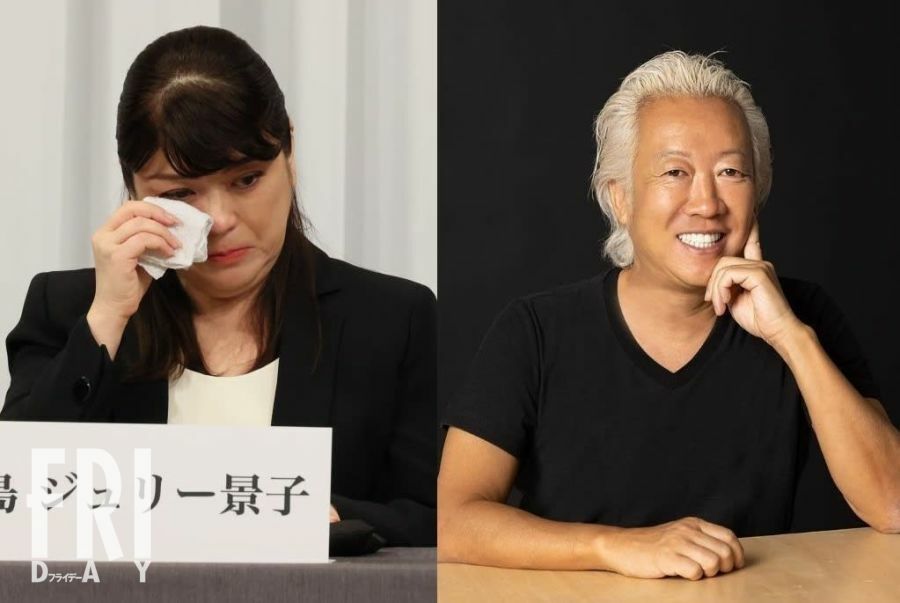 トラジャのLAコンサートに姿を見せた藤島ジュリー景子氏（左）とSTATO社の福田社長