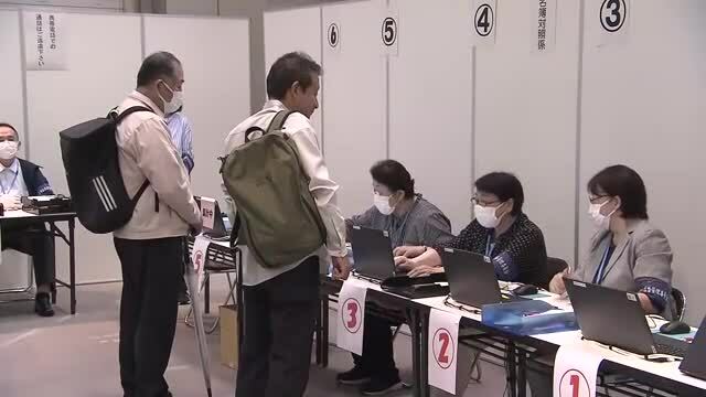 仙台市の期日前投票会場（１６日）