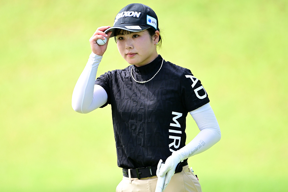 通算2勝目に届かなかった尾関彩美悠（Atsushi Tomura/Getty Images）