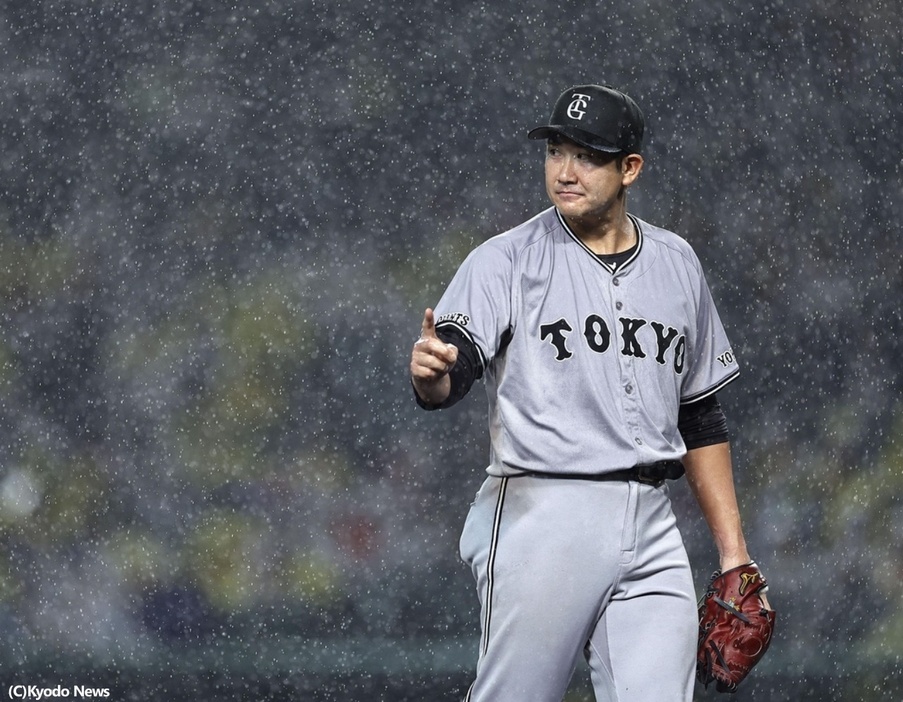 巨人・菅野智之(C)Kyodo News