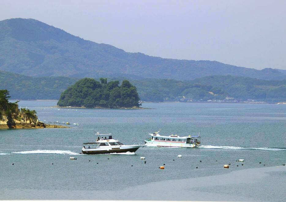 風光明媚で穏やかな天草の海