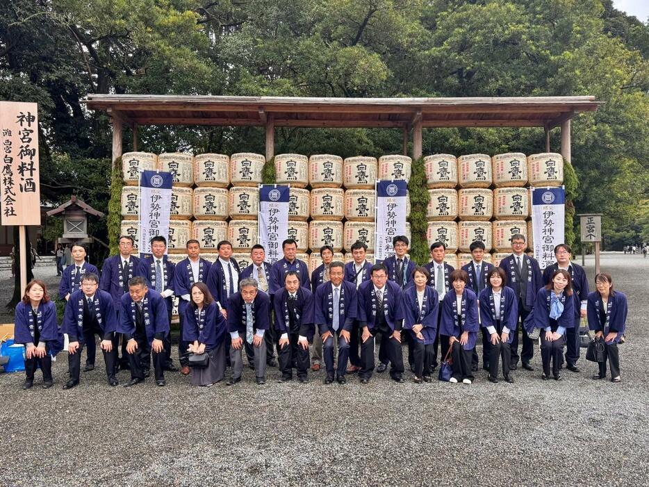 伊勢神宮の祭典で使う御料酒　「白鷹」が献納100年、戦後も震災直後も