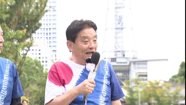 演説では地方議員の報酬が高いことを批判