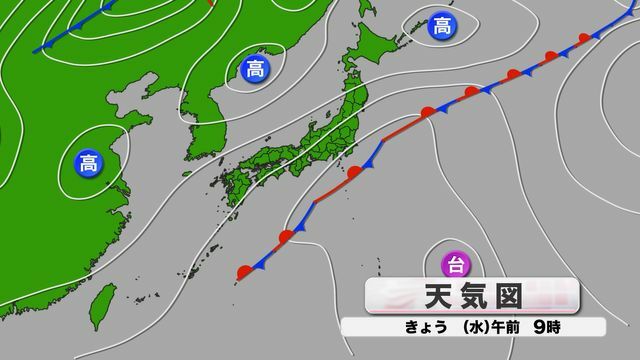 予想天気図