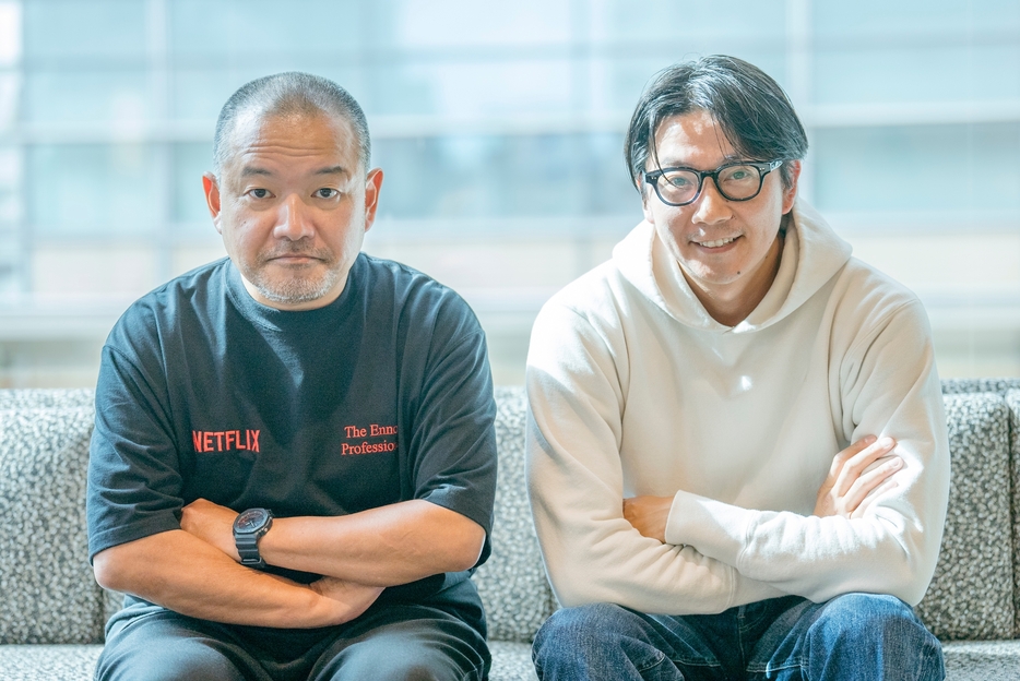 大根仁 監督×坂本和隆 Netflix VP　撮影 / 岡本英理