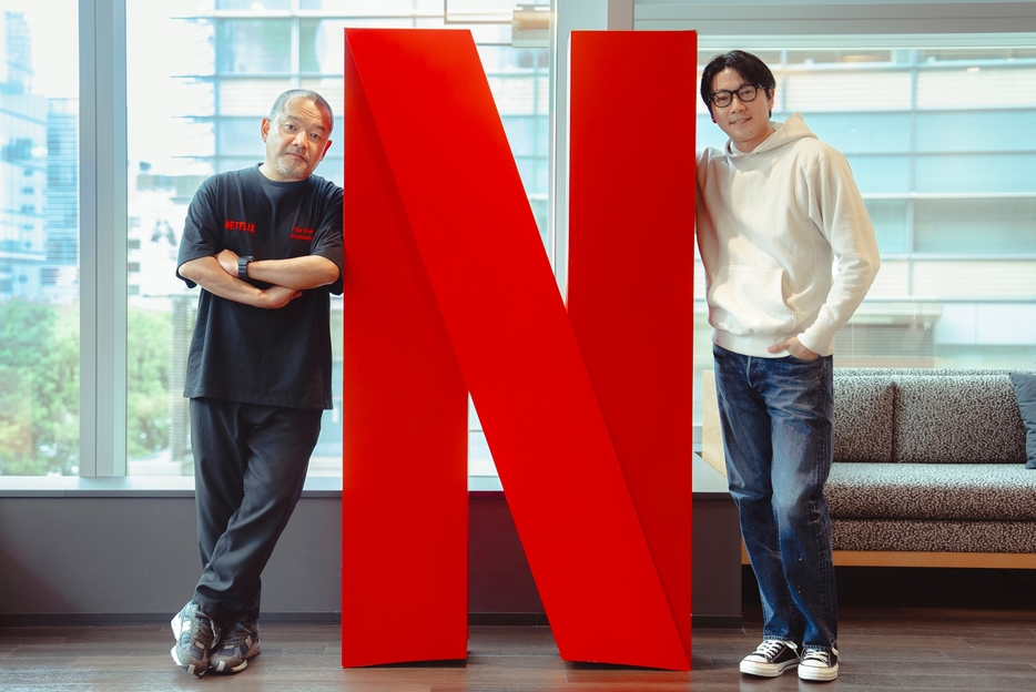 大根仁 監督×坂本和隆 Netflix VP　撮影 / 岡本英理