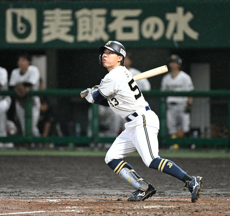 オリックス宜保翔（2024年5月14日撮影）