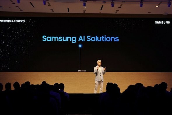 2024年6月12日、米国シリコンバレーで開かれた「サムスンファウンドリーフォーラム2024(Samsung Foundry Forum 2024)」でサムスン電子ファウンドリー事業部長のチェ・シヨン社長が基調演説をしている＝サムスン電子提供