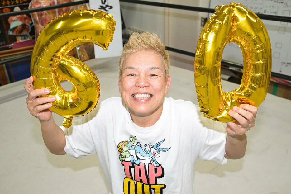 30日に還暦を迎える「ミスター女子プロレス」神取忍