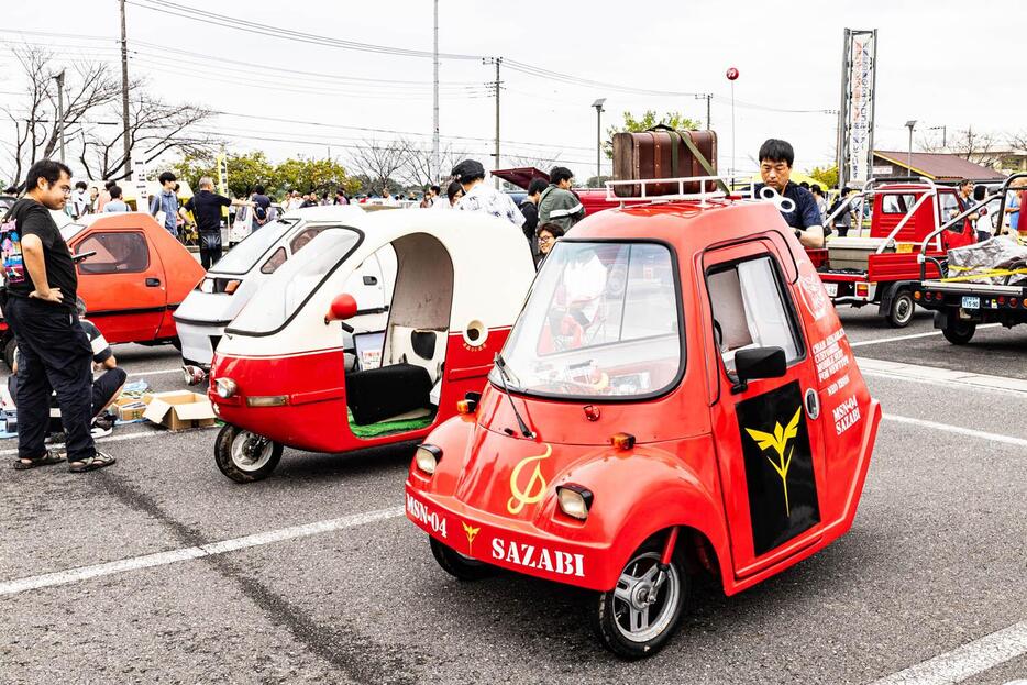 アサカプチの「サザビー」仕様カスタムも参加