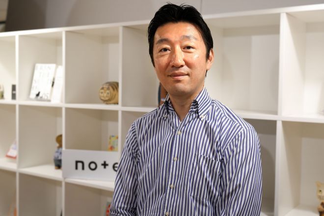 noteプロデューサーの徳力基彦さん＝2024年10月8日、朽木誠一郎撮影＝朝日新聞社