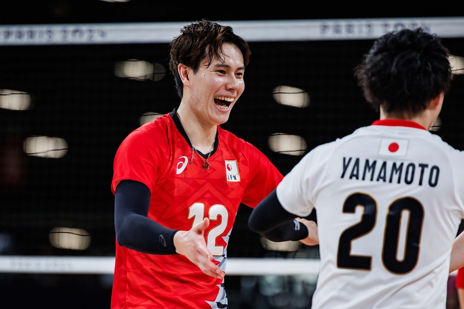 好きなスポーツ選手ランキング5位の髙橋藍【写真：Volleyball World】