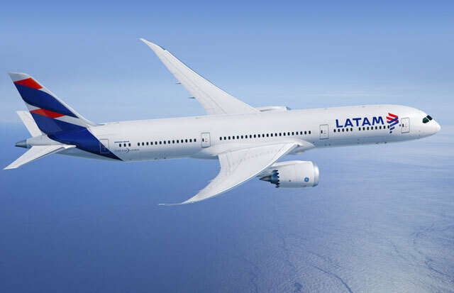 LATAM航空グループが追加発注した787のイメージ（ボーイング提供）