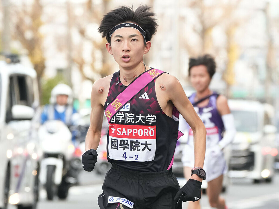 前回の箱根２区区間３位の平林は、学生最後のシーズンにすべてをかける　photo by AFLO