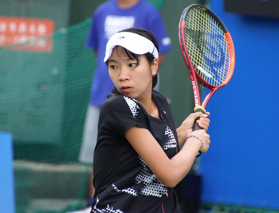 勝利した伊藤あおい[画像/tennis365.net]