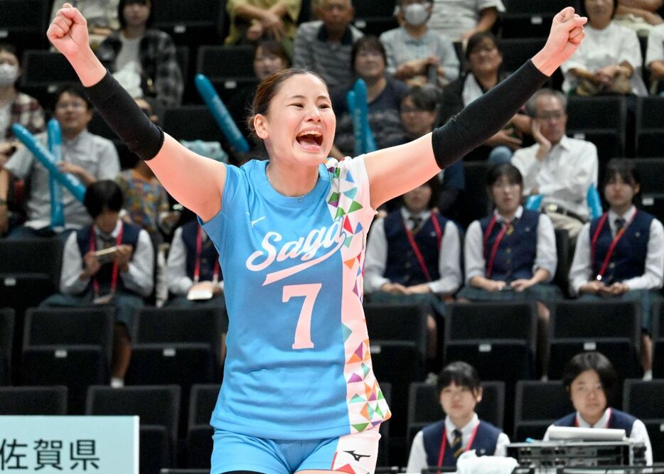 持ち前の堅守で決勝進出に導いたSAGA久光スプリングスの西村弥菜美