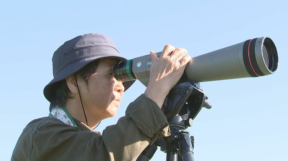 日本野鳥の会県支部衛藤民子さん