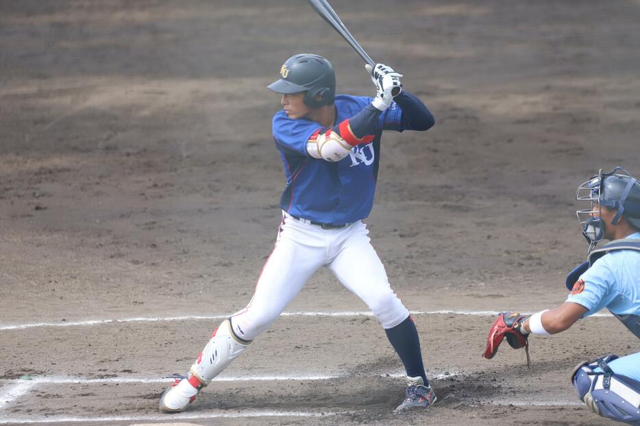 神奈川大・佐藤 太陽内野手（浜松商）