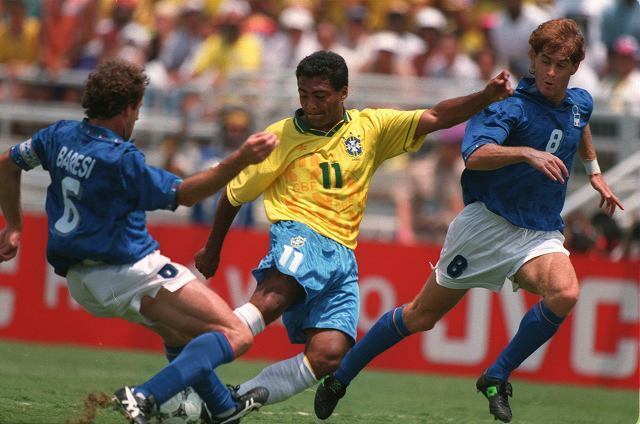 94年W杯ブラジル優勝の立役者ロマーリオ。自身は「アスリート」ではないと考えていたという。(C) Getty Images