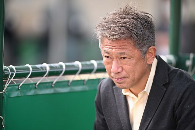 監督時代には選手やファンの笑顔をみることがやりがいになったという。写真：サッカーダイジェスト写真部