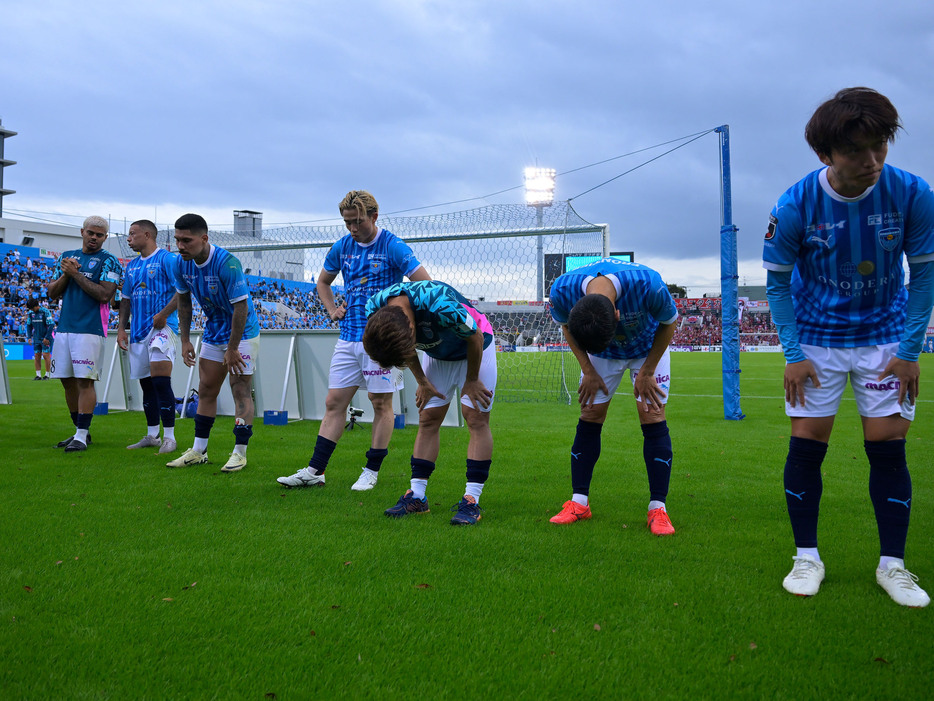 ホームで昇格を決められなかった横浜FC(Koki NAGAHAMA/GEKISAKA)