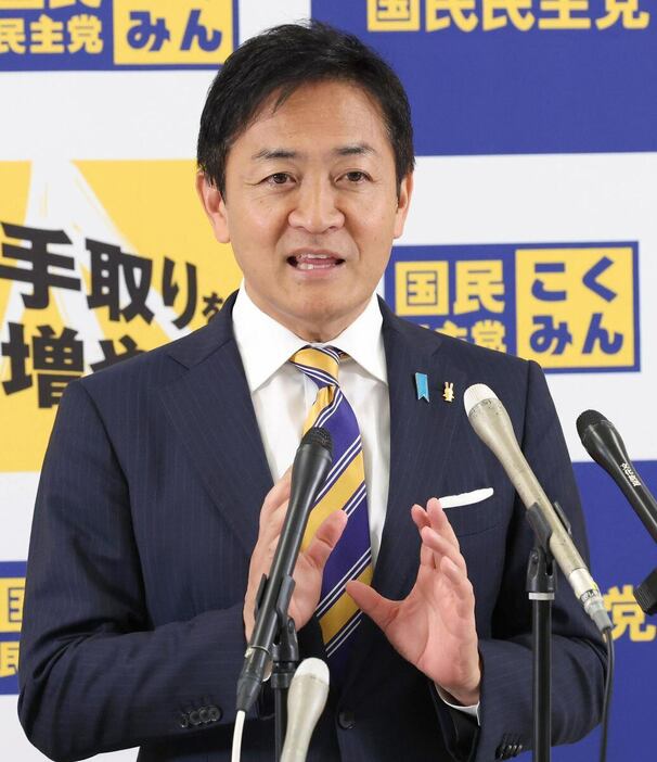 その動向が注目される国民民主党の玉木代表