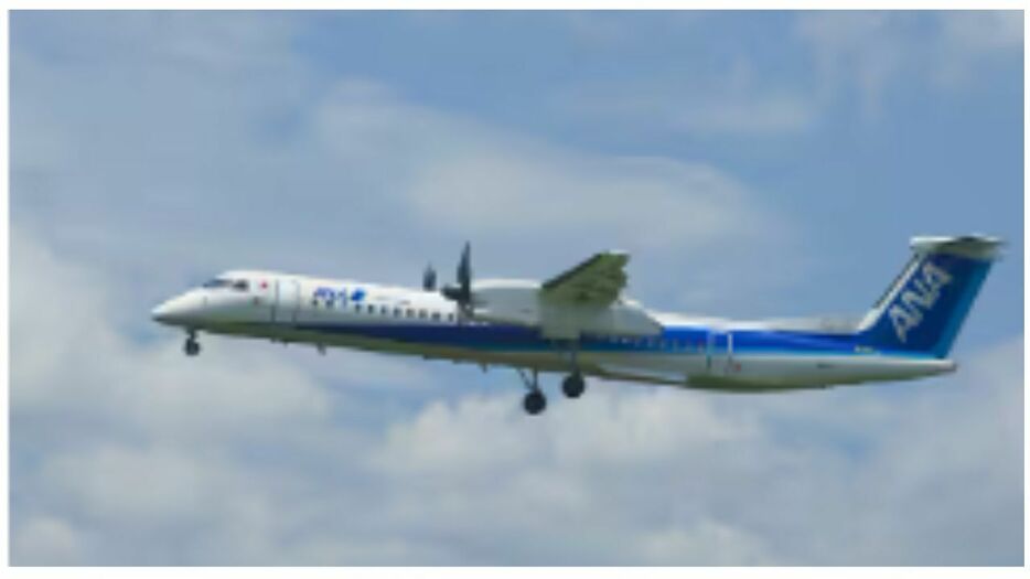 DHC-8 400型機（全日空HPより）