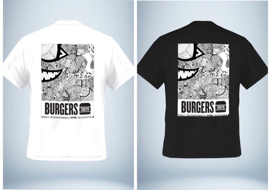 「saori × BURGERS TOKYO」コラボTシャツ