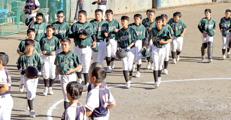 準優勝に終わった上三川ボーイズ