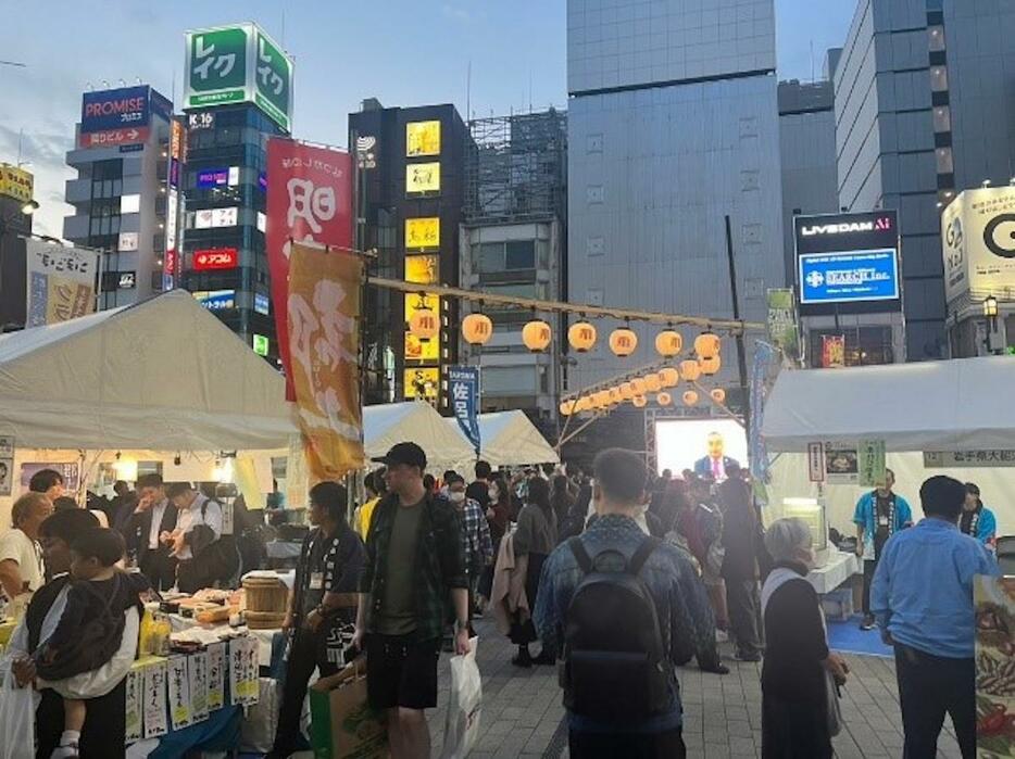 「全国交流物産展」昨年開催の様子（写真提供＝港区）