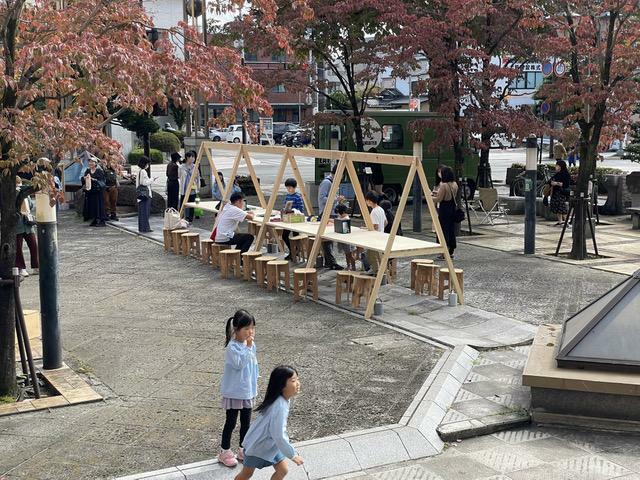 まちかど広場の昨年の様子