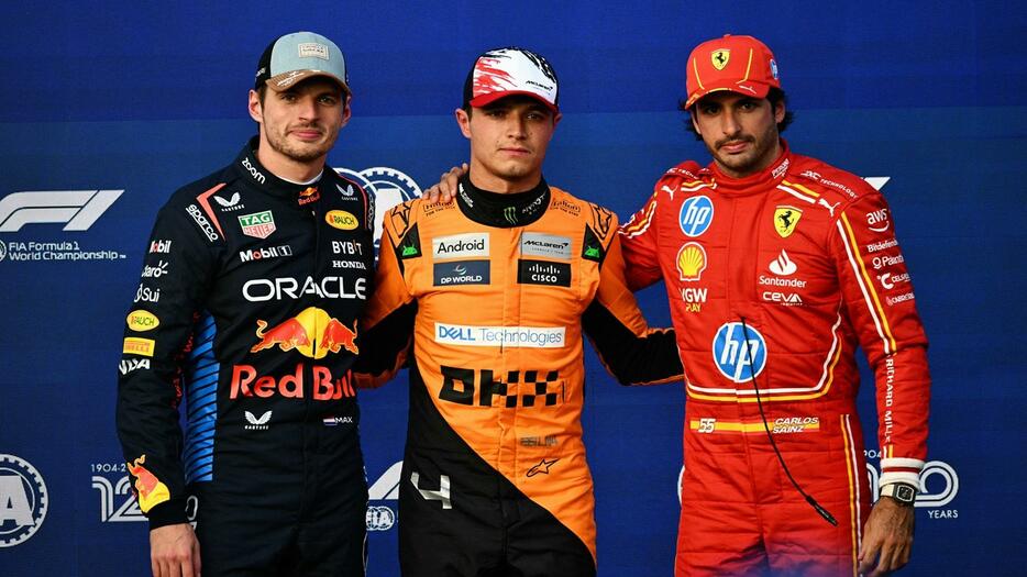 ノリスがアメリカGP予選で今季6度目のポールポジションとなった／Getty Images