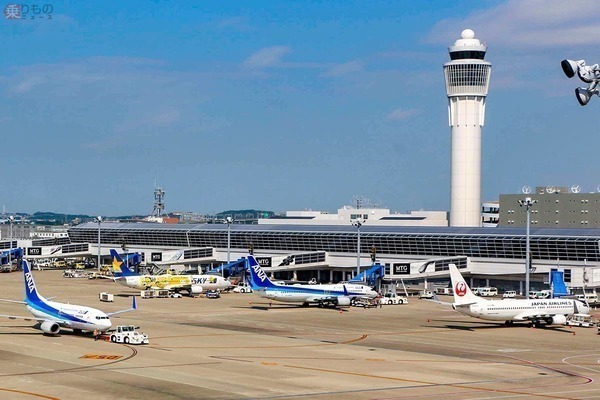 中部空港（乗りものニュース編集部撮影）。